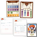 Maps & Mishaps Playsheets
